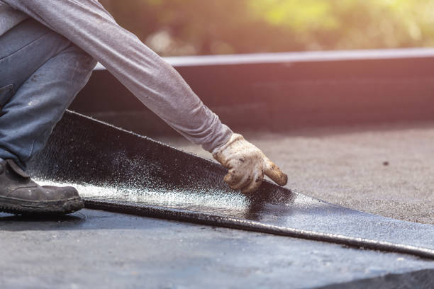 Professional Basement Waterproofing technician working in Monticello, GA